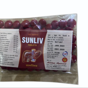 SunLiv Ayurvedic Liver Tablets - Qty-100