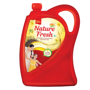 Nature Fresh Kachi Ghani Pure Mustard Oil, 5 L