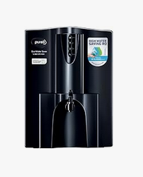 HUL Pureit Eco Water Saver RO+UV+MF+Mineral | 7 stage | 10L | Upto 60% Water Savings | Suitable for Borewell, Tanker & Municipal Water | Table Top | Wall Mountable |Black