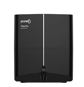 Pureit Wave Plus Mineral RO+UV | 6 stage Purification | 7 Litres Capacity | Up to 45% Water Savings | Suitable for Borewell, Tanker & Muncipal Water | Wall Mountable | Black