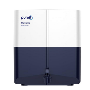 Pureit Marina Pro Mineral RO+UV LED in-tank | 7 stage Purification | 7 Litres Capacity | Up to 45% Water Savings | Suitable for Borewell, Tanker & Muncipal Water | Wall Mountable | Blue & white